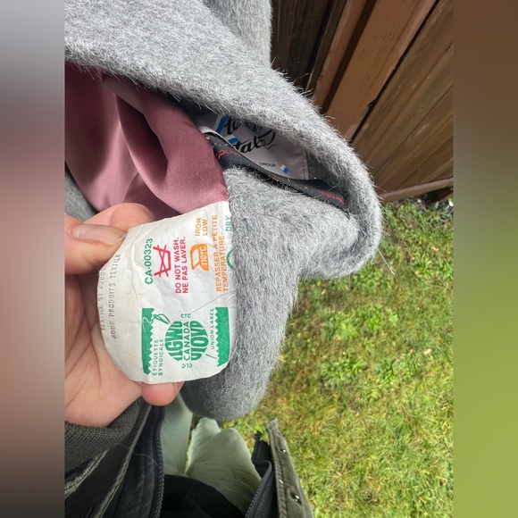 Pure Mohair Wool Penny Lane Coat/ Union made / Fox Fur / Luxury vintage - Picture 9 of 11